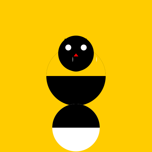 Bee Pointing to His Knees, Football Mascot Style - DrawGPT