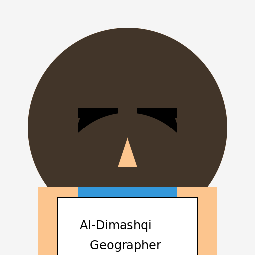 Portrait of Al-Dimashqi - DrawGPT