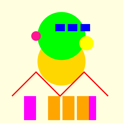 Cekavica - The Colorful Carnival - DrawGPT