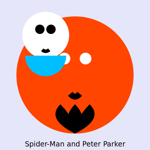 Portrait of Spider-Man and Peter Parker Together - DrawGPT