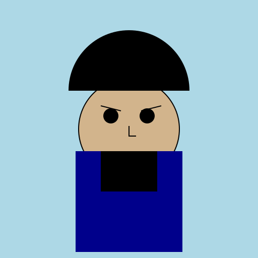 Indian Women in Dark Blue Saree - DrawGPT