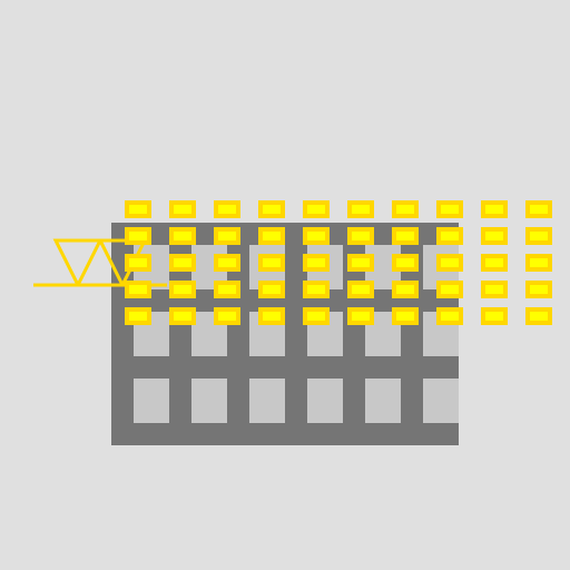 Solar Symphony on the Industrial Rooftop - DrawGPT
