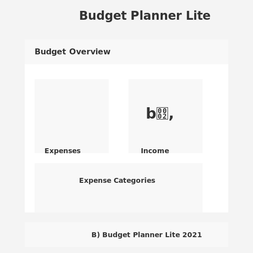 Budget Planner Lite - DrawGPT