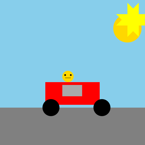 Sports Car Adventure - DrawGPT