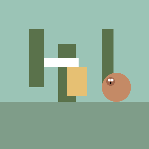 Roe Deer in Brussels Forest - DrawGPT