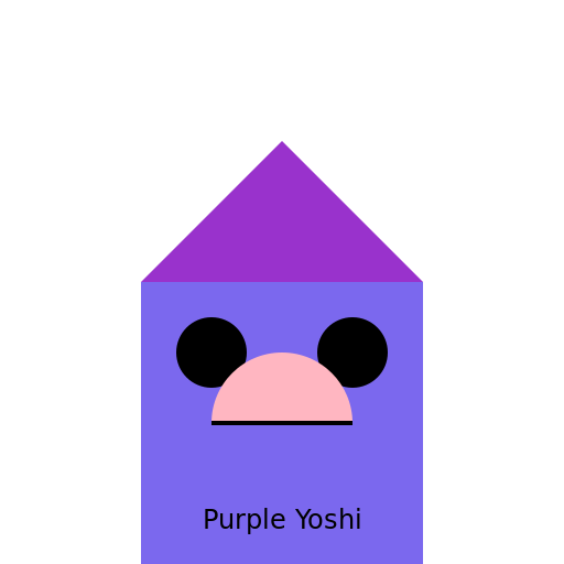 Purple Yoshi - DrawGPT
