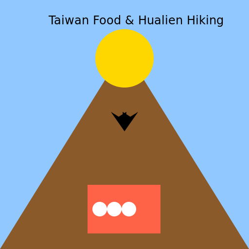 Taiwan Food and Hualien Hiking - DrawGPT Taiwan Food and Hualien Hiking - DrawGPT