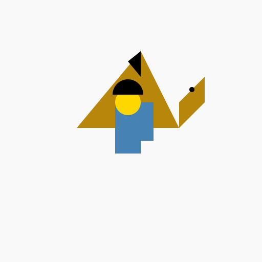 Cutting Horse and Rider - DrawGPT