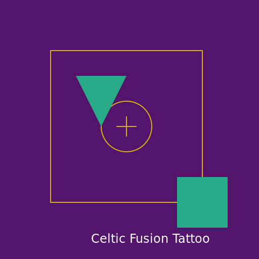 Celtic Fusion Tattoo - DrawGPT