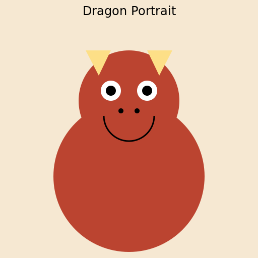 Dragon Portrait - DrawGPT