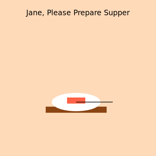 Jane, Please Prepare Supper - DrawGPT