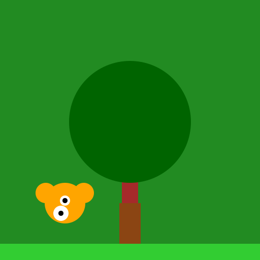 Fox in a Forest - DrawGPT