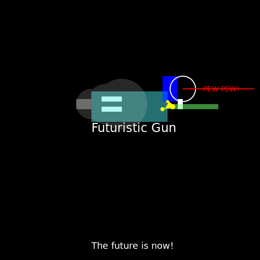 Futuristic Gun - DrawGPT
