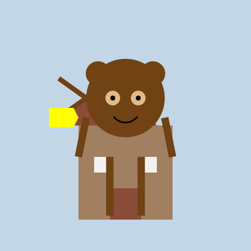 Realistic Monkey in Front of House - DrawGPT