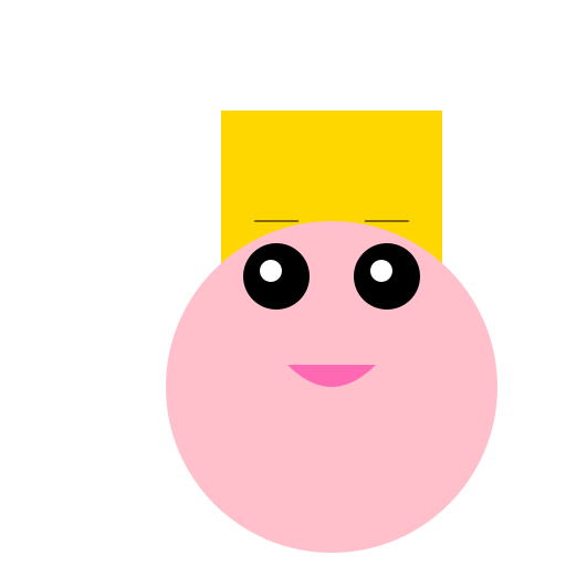 Anime Girl with a Big Smile - DrawGPT