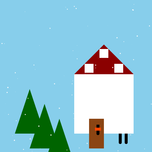 A Cozy Winter Night - DrawGPT