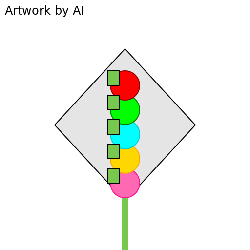 Dazzling Diamond and Vibrant Flowers - DrawGPT