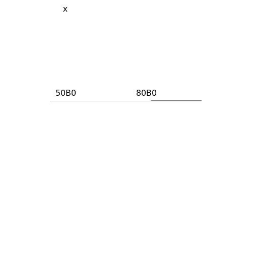 Black Line and White Fill Triangle with specified angles - DrawGPT