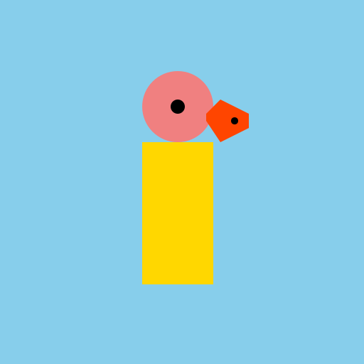 Human with Head Fish - DrawGPT