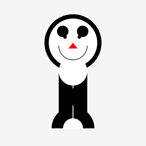 Woman in Shiny Black Puffer Jacket - DrawGPT