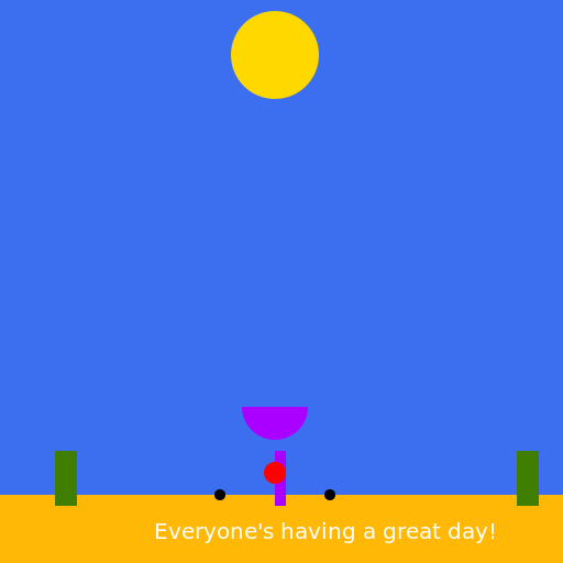 Sunny Day at the Beach - AI Prompt #7284 - DrawGPT