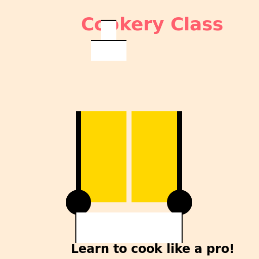 Cookery Class Poster - DrawGPT