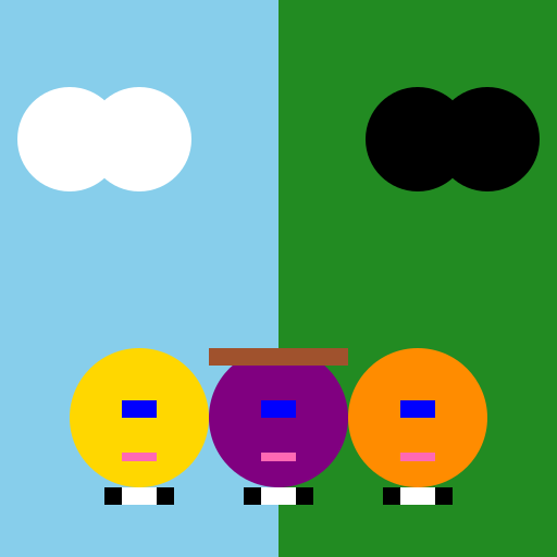 Three Girls Before Hogwarts - DrawGPT