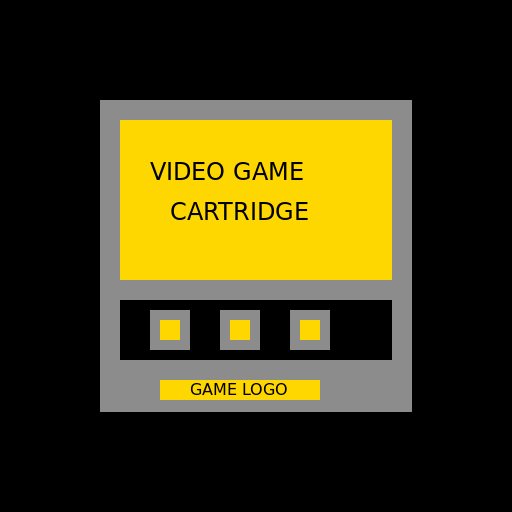 Video Game Cartridge - DrawGPT
