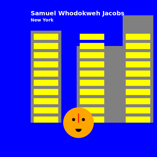 Samuel Whodokweh Jacobs in New York - DrawGPT