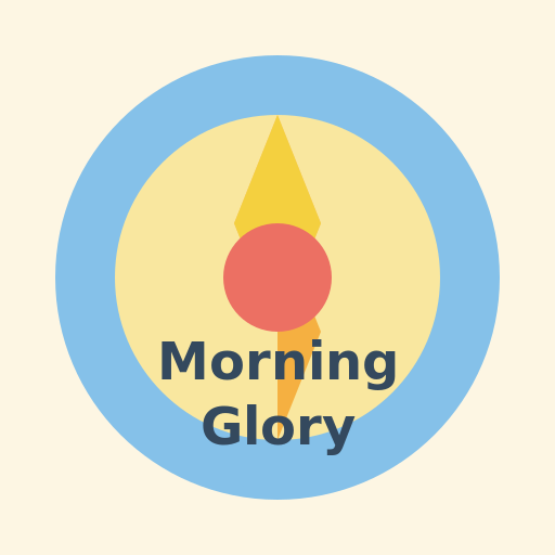 Morning Glory Logo - DrawGPT