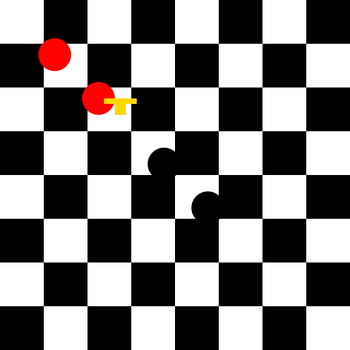 Checkers Game Logo - DrawGPT