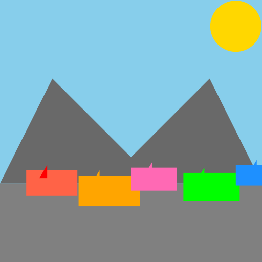Colorful Cargo - DrawGPT