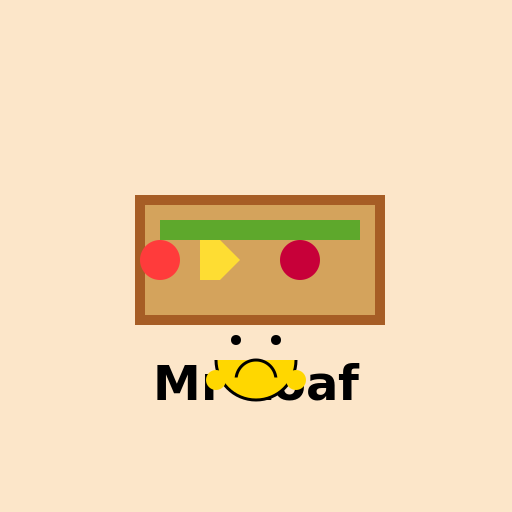 Mr Loaf Sandwich Shop Logo - DrawGPT