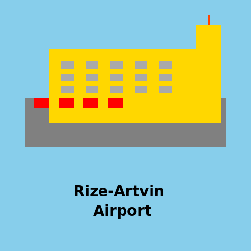 Rize-Artvin Airport - DrawGPT