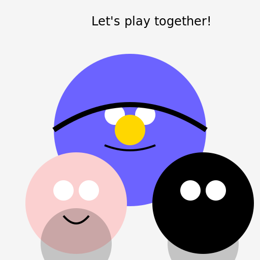 Gengar, Mimikyu, and Marshadow playing - DrawGPT