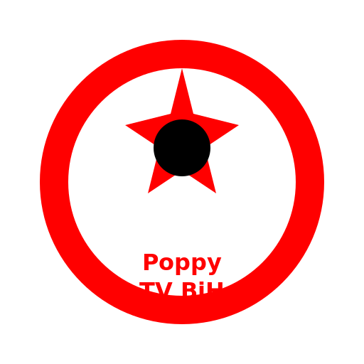 Poppy TV BiH logo 1995 - DrawGPT
