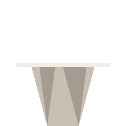 Dining Table with Baltic Birch Plywood Top and X Base - DrawGPT