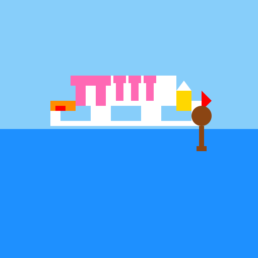 A Chocolate Lab's Lake Adventure - DrawGPT