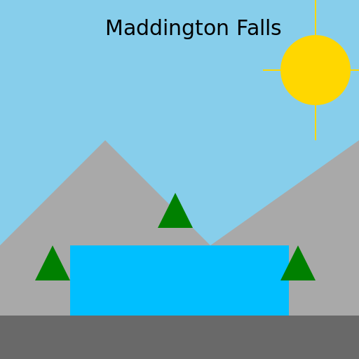 Maddington Falls - DrawGPT