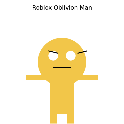 Roblox Oblivion Man - DrawGPT