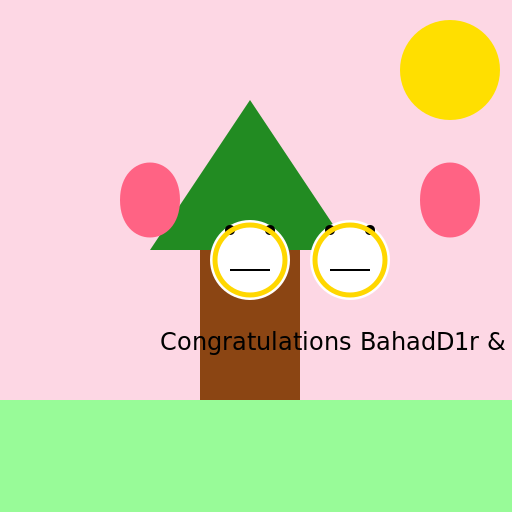 Congratulations to Bahadır Tarcan and Simay Kalkan on their marriage! - DrawGPT