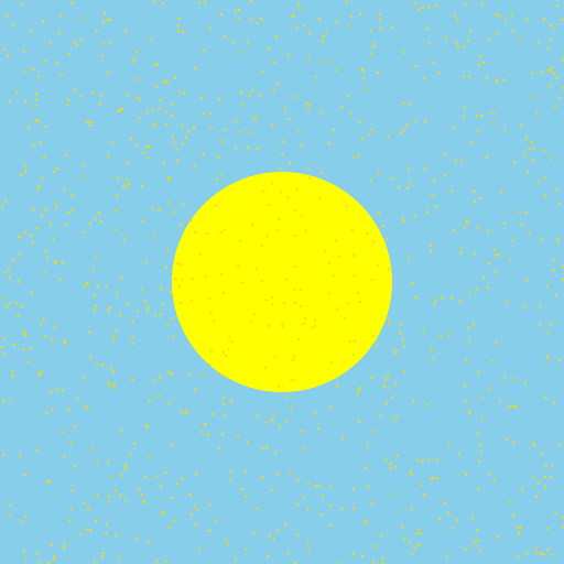 Manifestation in a Sun Filled Sky with Gold Glitter - DrawGPT