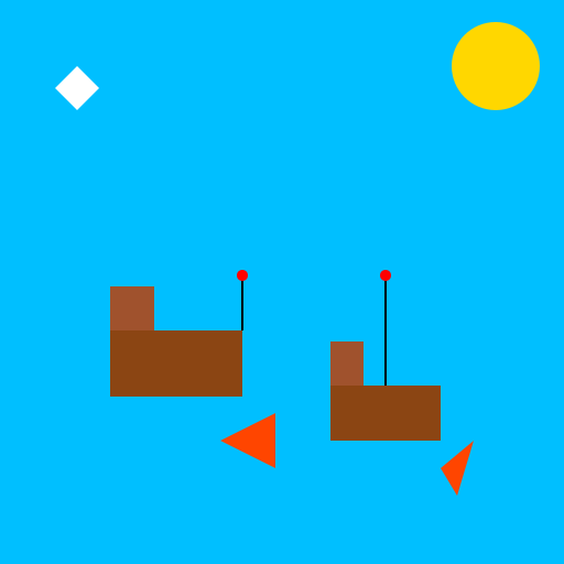 Fishing Boats - DrawGPT