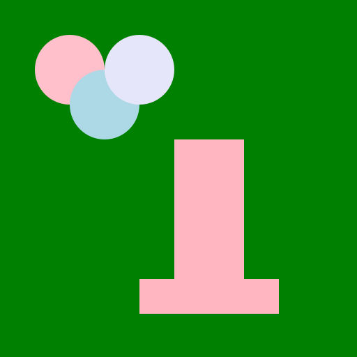 Taylor Swift Faceless over a Green and Pastel Rose Background - DrawGPT