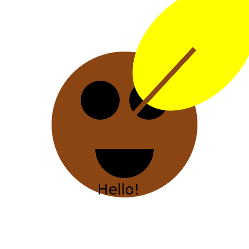 Squirrel and Egg - DrawGPT