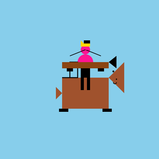 Woman Riding on a Majestic Horse - DrawGPT