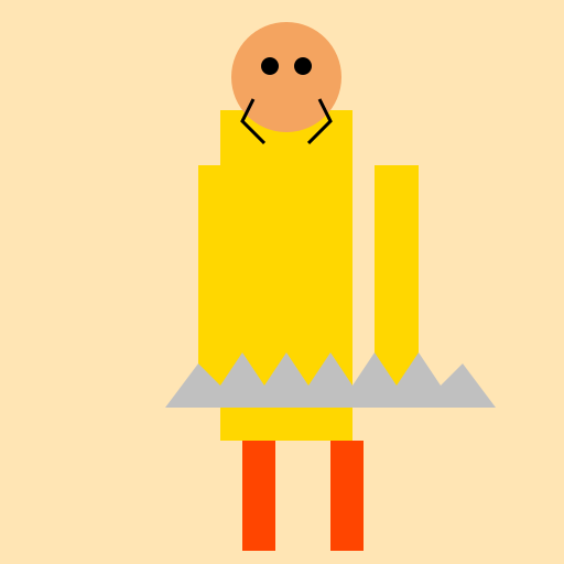 Hindu Warrior - DrawGPT