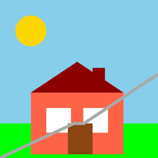 House with Garden - DrawGPT