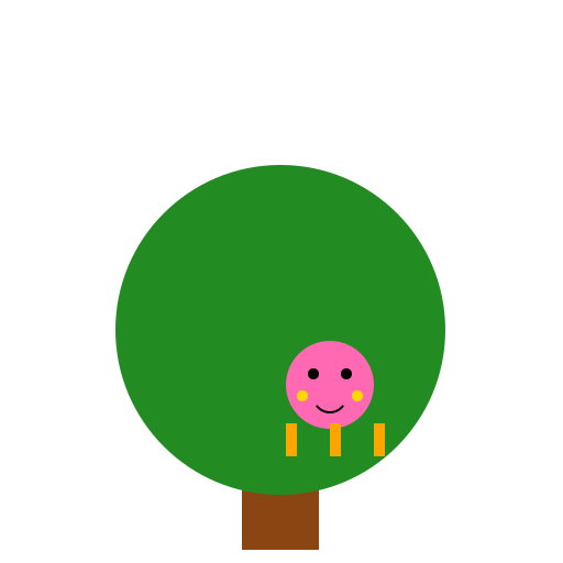 Caterpillar in a Tree - DrawGPT