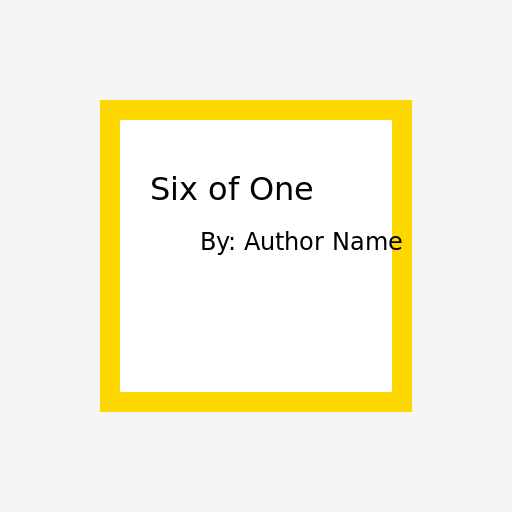 Six of One (novel) - DrawGPT